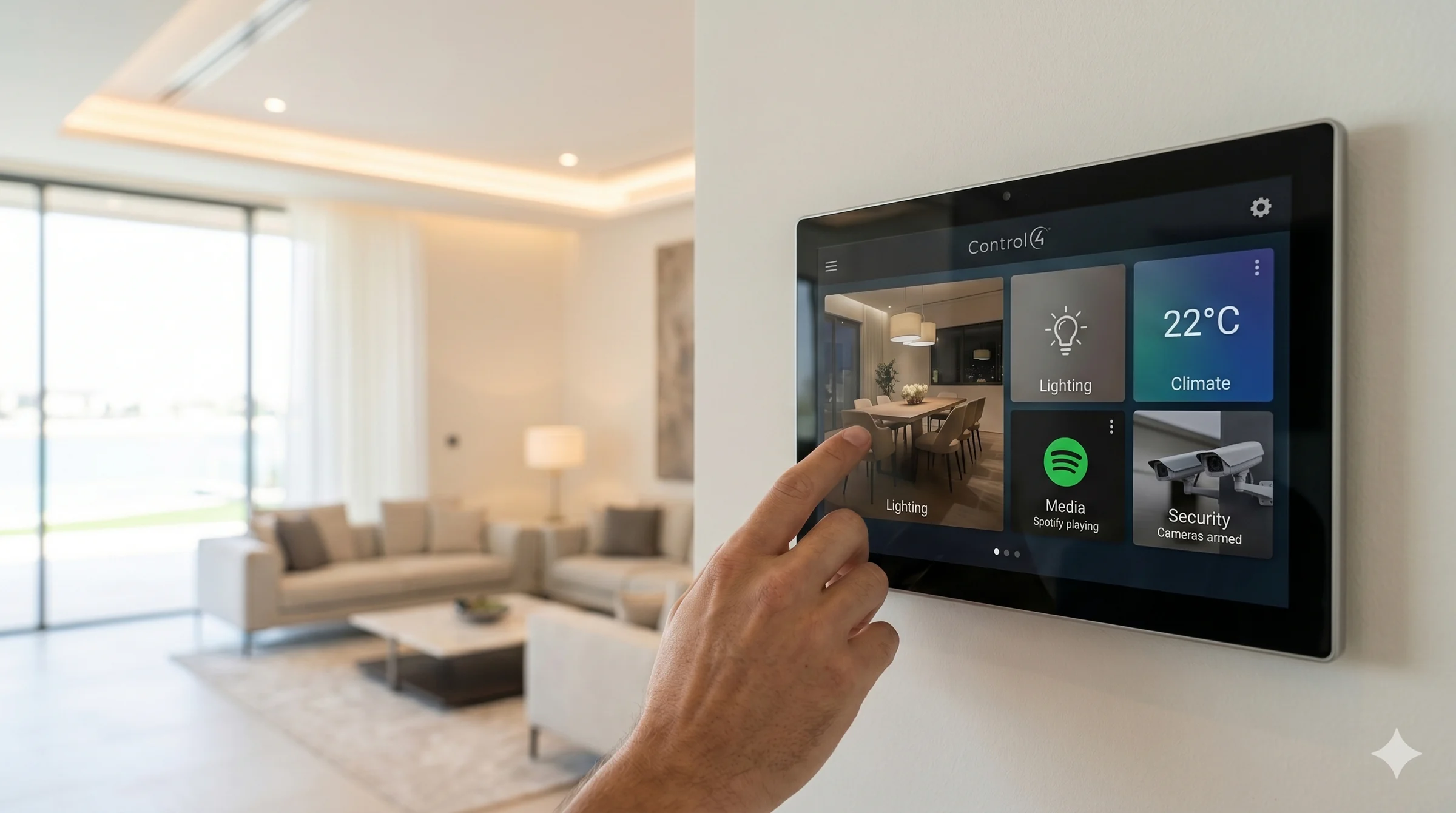 Control interface and smart home app experience
